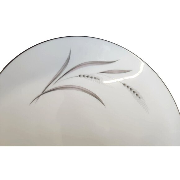 Mikasa Fine China Silver Wheat Pattern Vegetable Bowl 9" - Picture 3 of 7